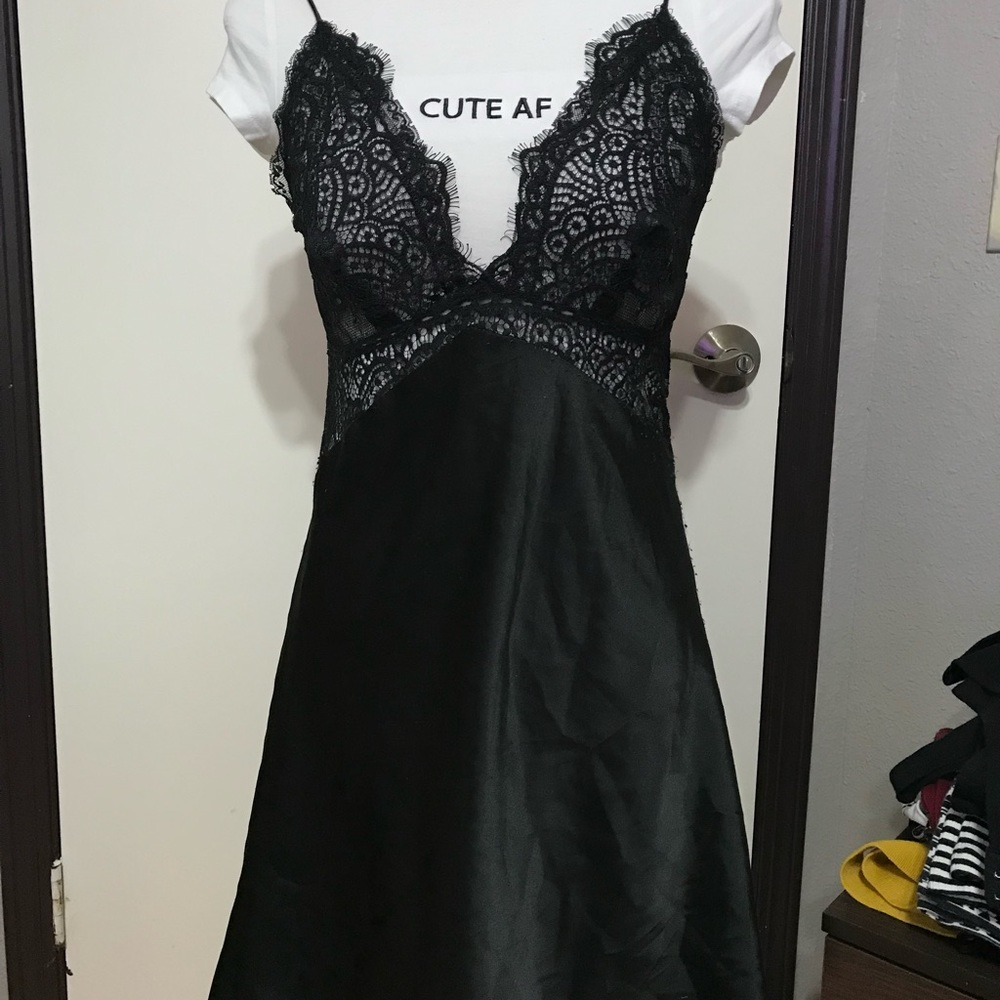 Satin dress